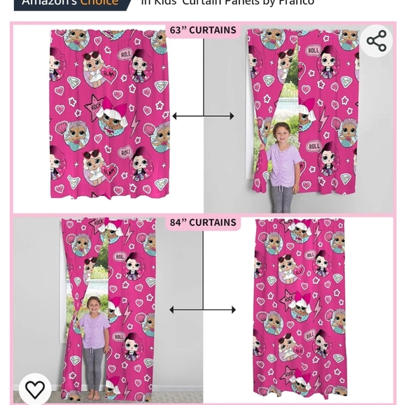LOL curtains - Picture 3 of 5